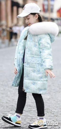 Куртка для девочки 130 зимняя