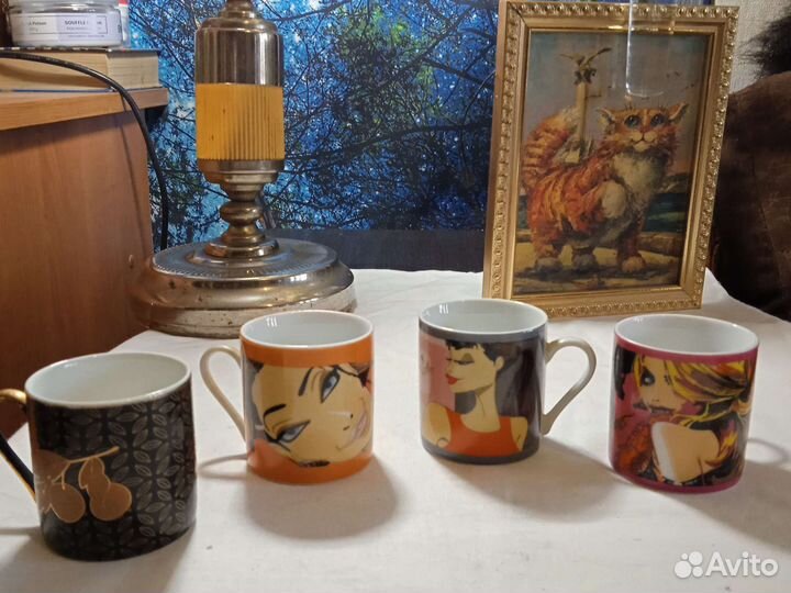 Подсвечники,винтажная посуда