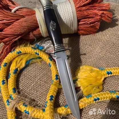 Финка нквд, нож ручной работы с эмблемой нквд