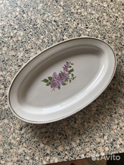 Блюдо форфор 