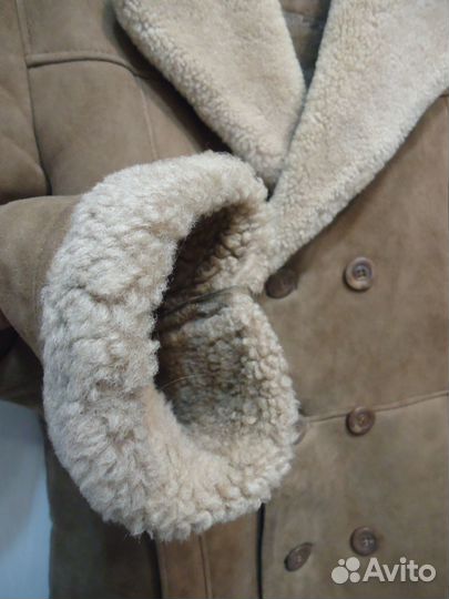Дубленка мужская р.50 натур мех нат кожа