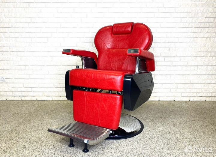 Барбер кресло Saturn Red