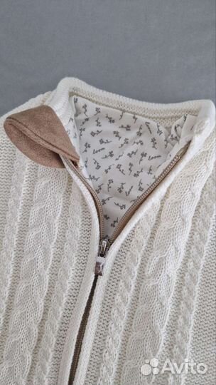 Кокон для новорожденных loomknits 62 размер