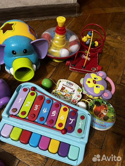 Развивающие игрушки пакетом