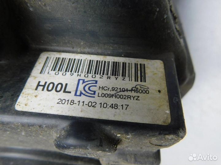 Фара левая Hyundai Solaris