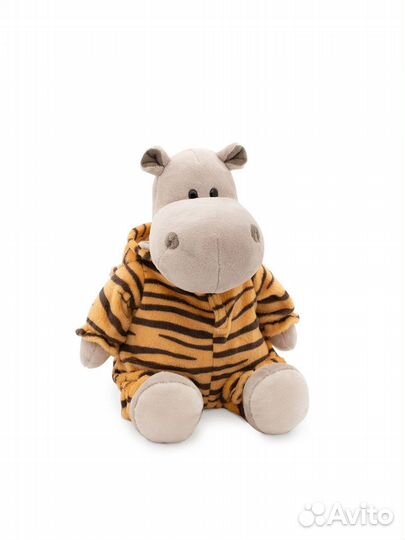 Мягкая игрушка бегемототигр 20 см