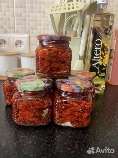 Вяленые помидоры в масле