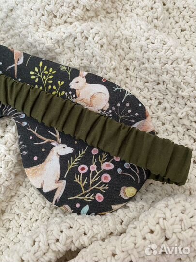 Маска для сна с глазами