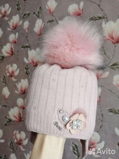 Комплект шапка зимняя и снуд