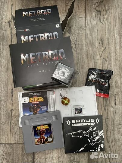 Картридж nintendo metroid