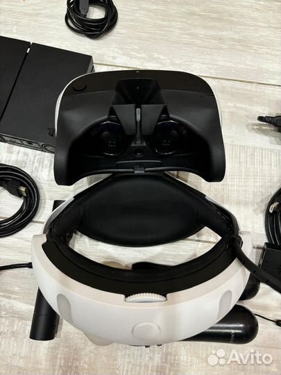 Шлем VR ps4 + мувы