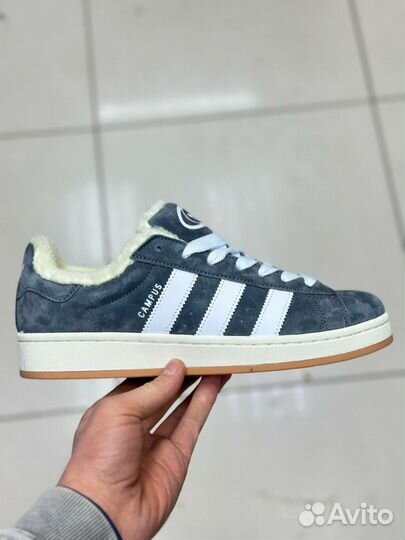 Кроссовки зимние Adidas campus 41-45