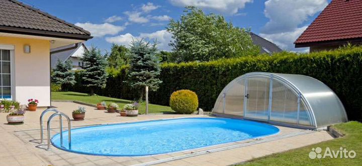 Пластиковый бассейн