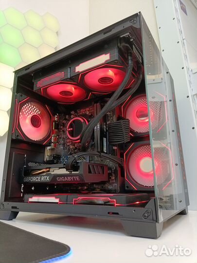 Игровой пк Ryzen 5 7500f RTX 4060 8Gb DDR5 32Gb 1T