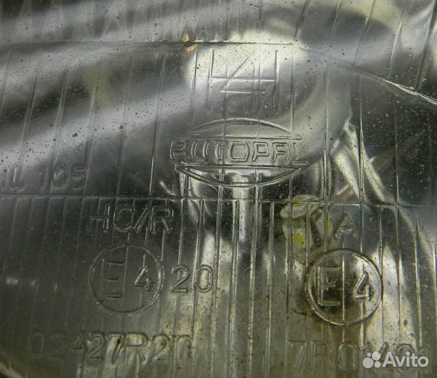 Фара правая VW Golf 2