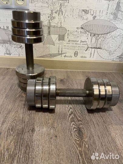 Гантели разборные по 15кг