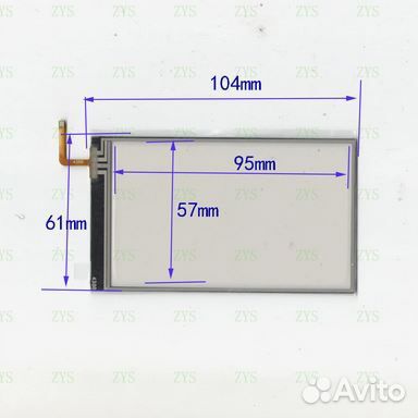 Тачскрин для nanovna -F V2