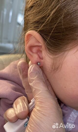 Прокол ушей