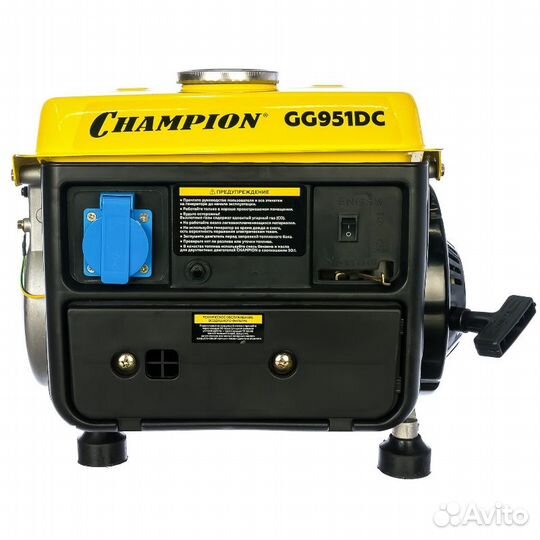 Электробензогенератор для похода Champion GG951DC
