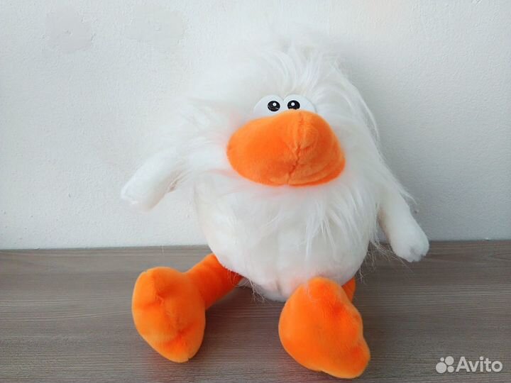 Плюшевая птица