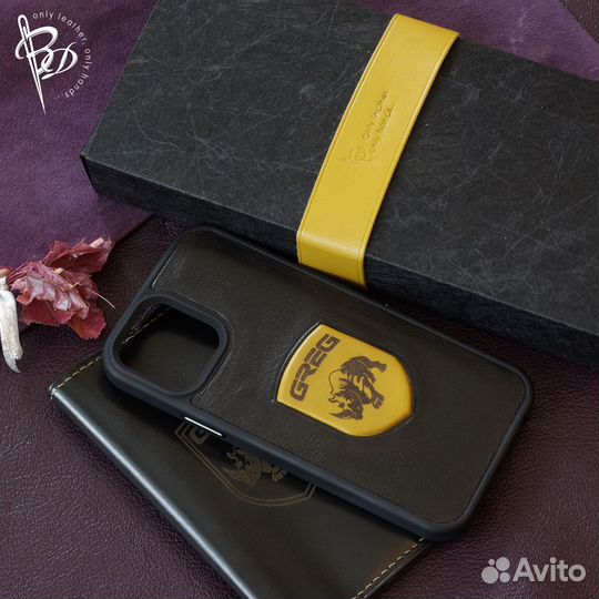 Набор чехол на iPhone 12 Pro и обложка на паспорт