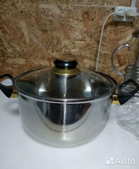 Кастрюля из нержавейки
