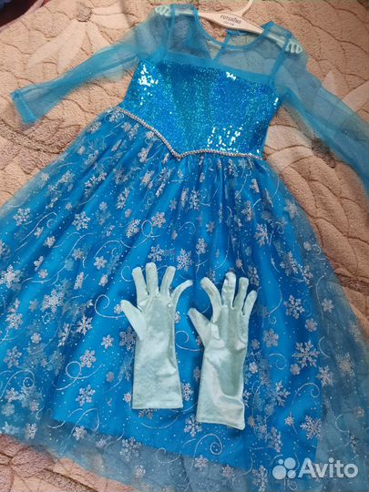 Платье эльзы холодное сердце