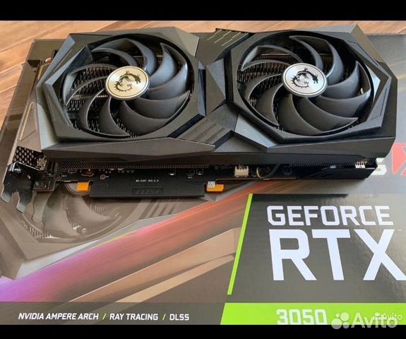 Видеокарта rtx 3050 msi gaming x 8gb объявление продам