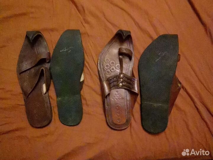 Кожаные сандалии для Джинна от Аладдина 46