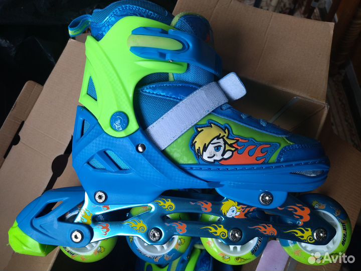 Детские ролики и защита