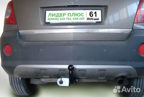 Фаркоп Opel Antara (L07) 2006- + Электрика