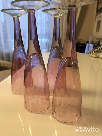 Фужеры СССР винтаж / рюмки « снежинка»