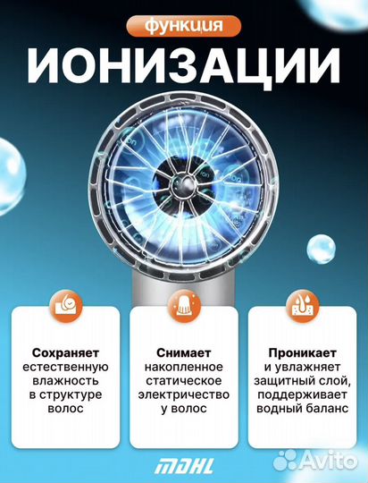Фен для волос с ионизацией