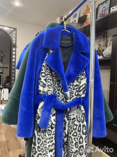 Шубка из эко меха под норку