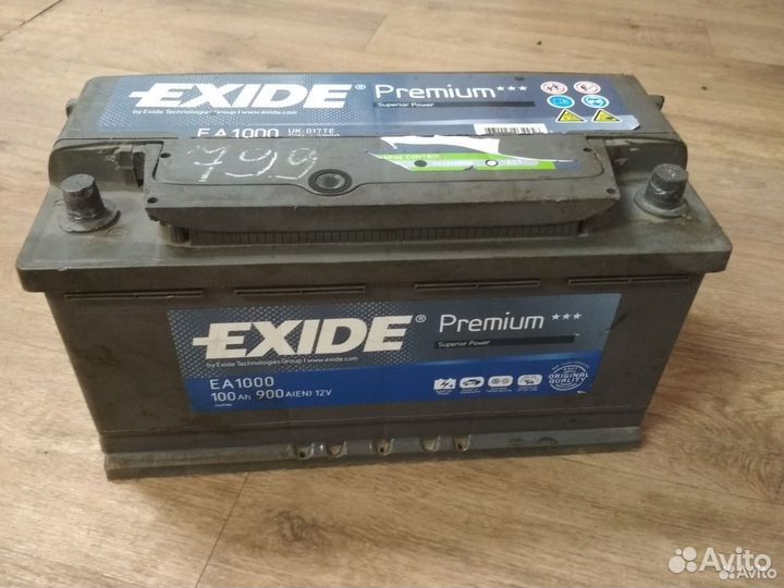 Аккумулятор 100 Ач Б/У