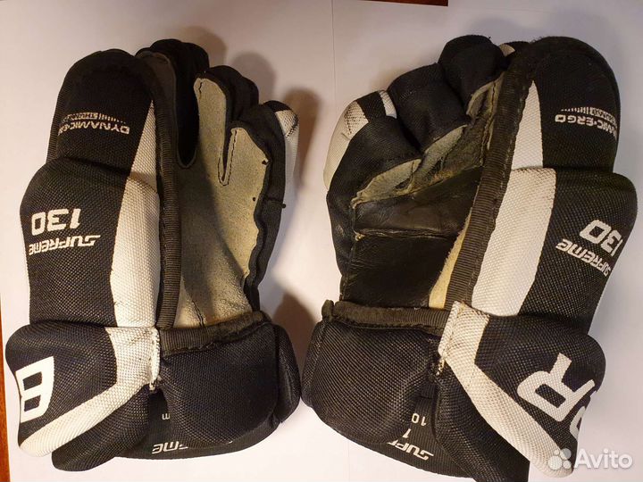 Краги хоккейные Bauer supreme 130 10