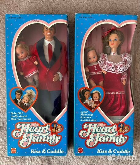 Barbie Heart Family и малыши роузбадики