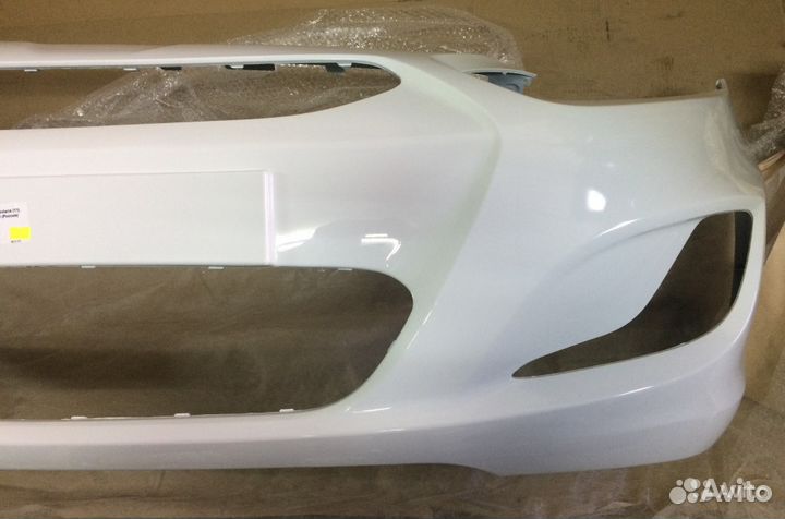 Бампер передний Хендай Солярис в цвет