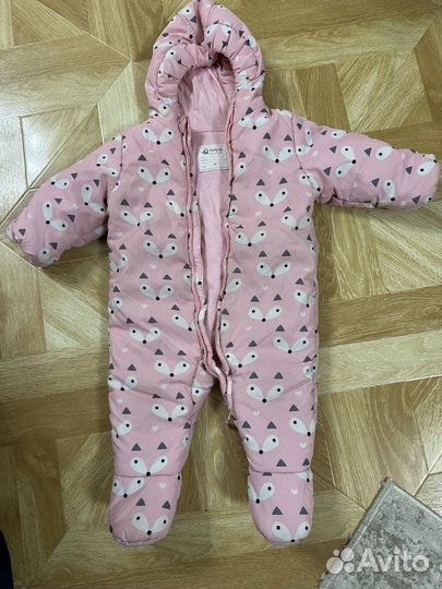 Зимний комбинезон для девочки