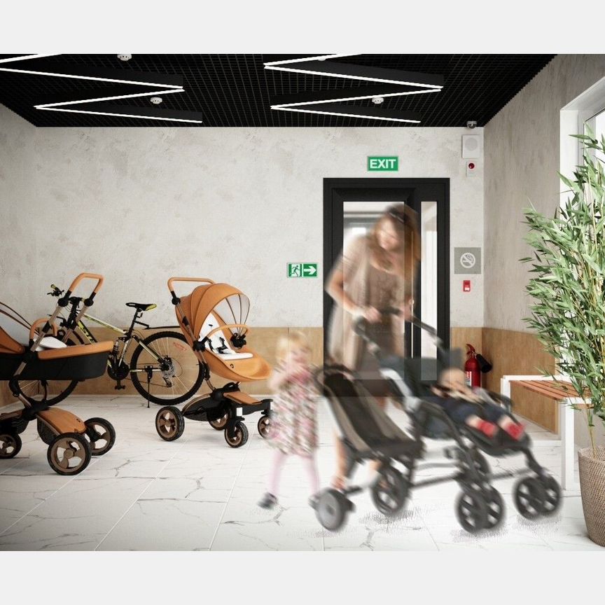 1-к. квартира, 41,1 м², 4/8 эт.