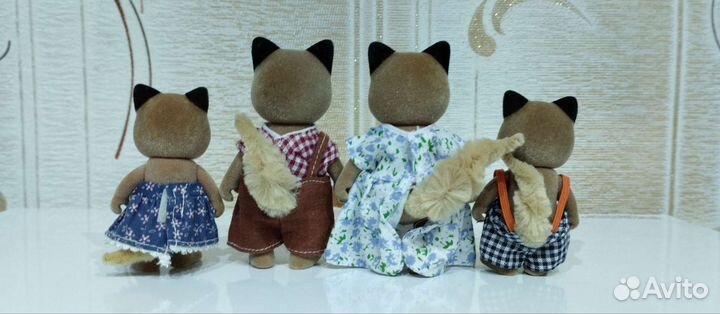 Silvanian families семья лис