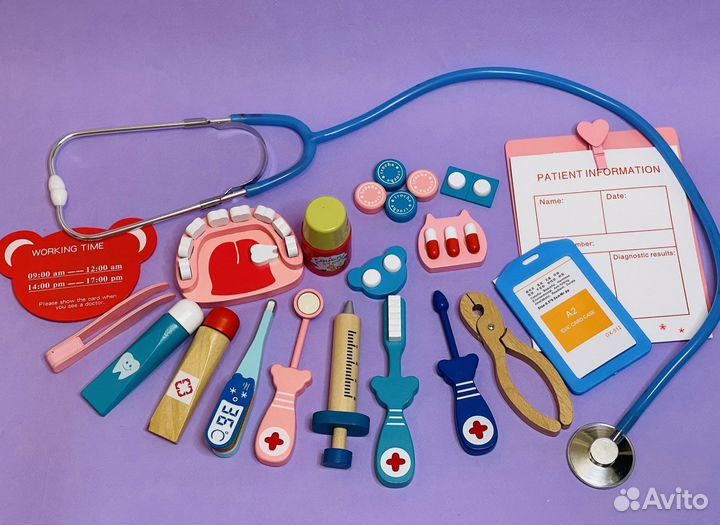 Развивающие игрушки-набор доктора
