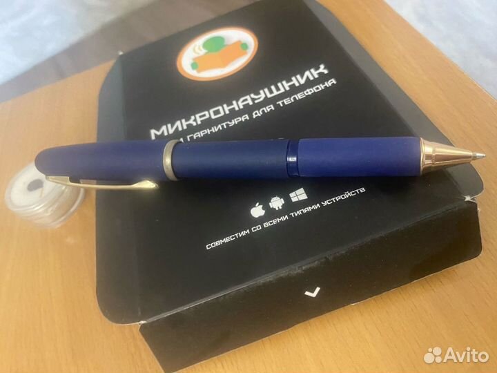 Микронаушник ручка Bluetooth