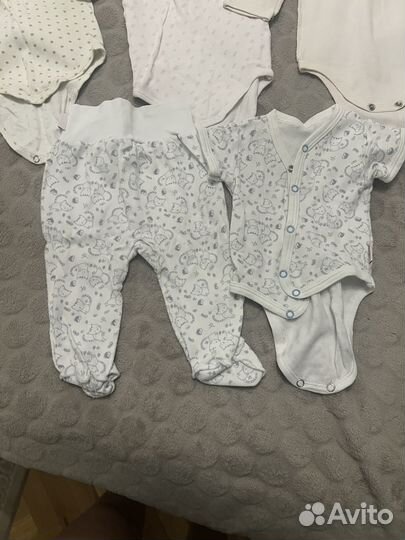 Одежда для новорожденных пакетом на девочку