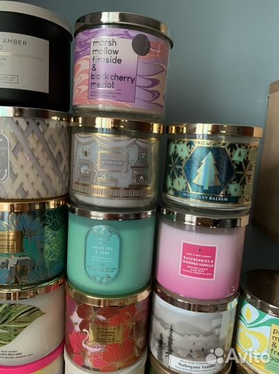 Bath and body works свеча