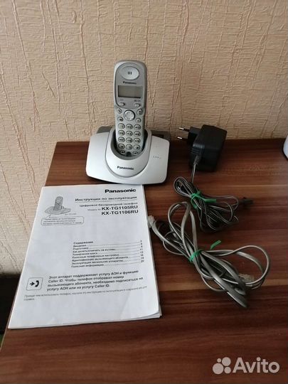 Телефон Panasonic KX-TGA110/радиотелефон/запчасти