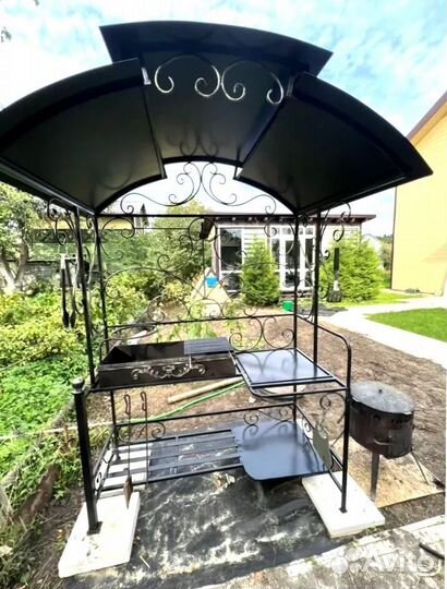 Мангал С крышей