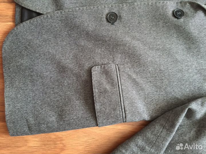 Пиджак школьный серый Gulliver