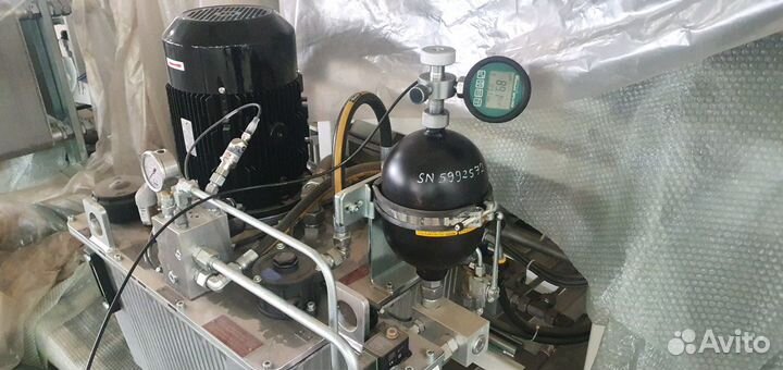 Заправка азотом гидроаккумуляторов и гидромолотов