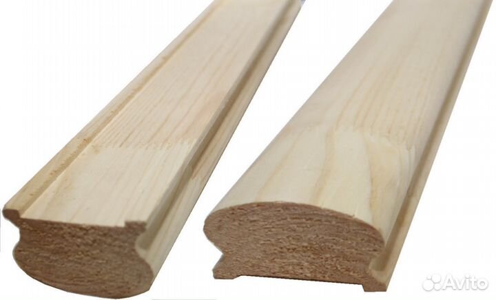 Поручни деревянные хвойные